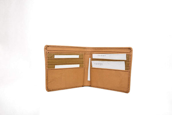 Cream Leather Wallet